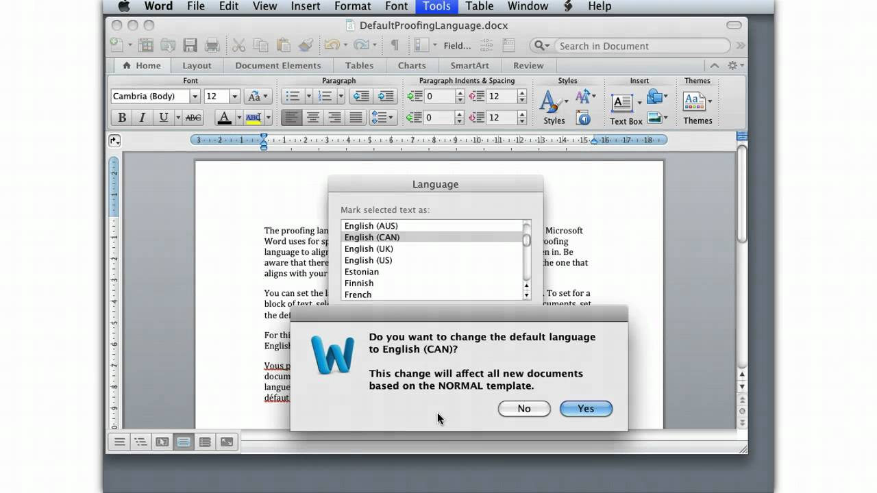 update word for mac 2011